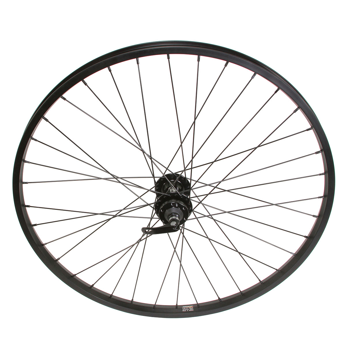 26 Inch x 26mm Alloy Front 6/Bolt Disk Wheel 36 Spoke 14G...
